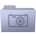 Pictures Folder Lavender icon